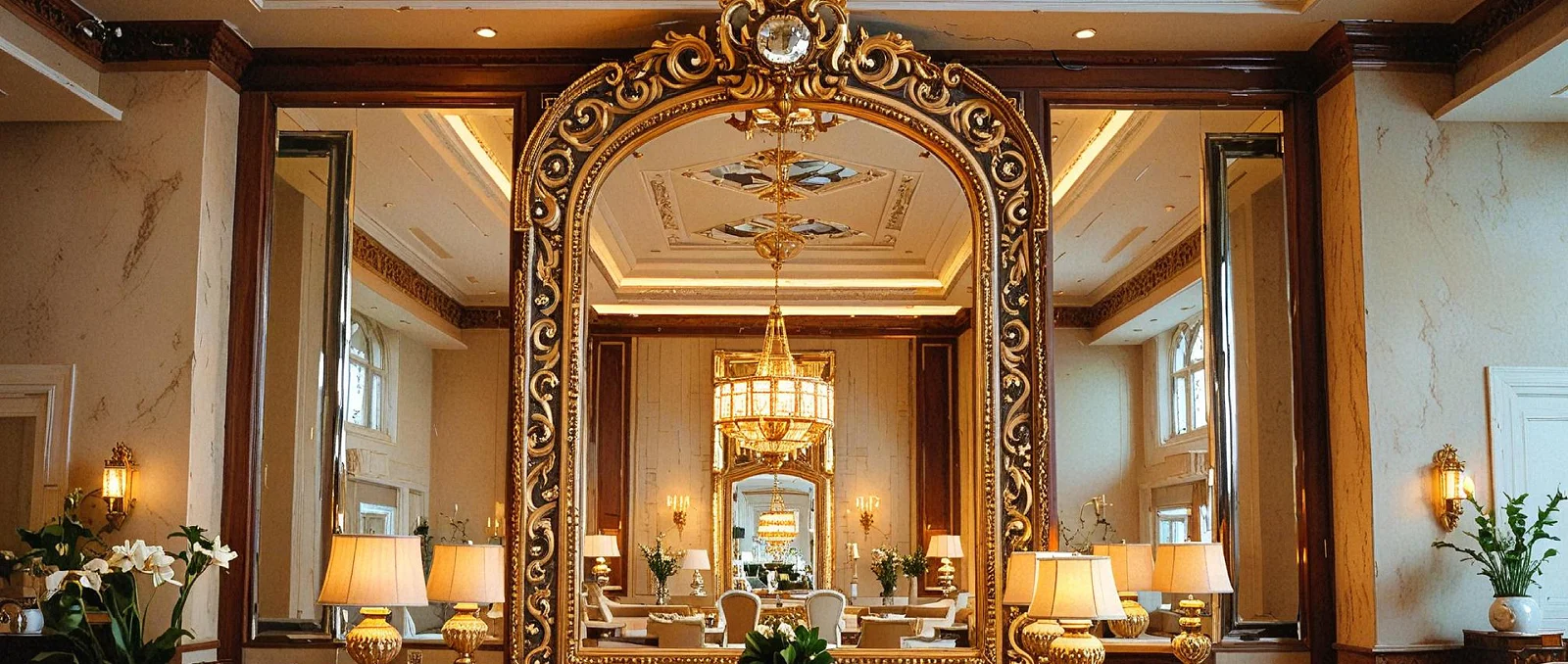 custom mirror restaurant